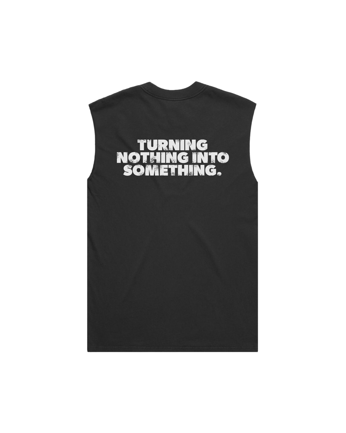 FADED NOTHING BLACK AND WHITE VEST