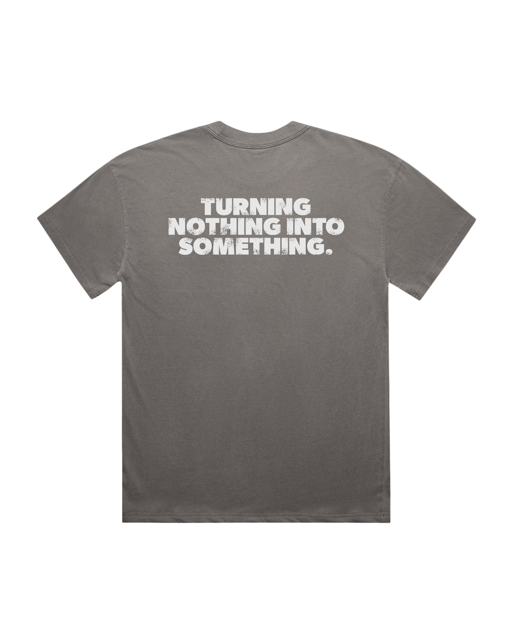 TNIS GREY AND WHITE TEE