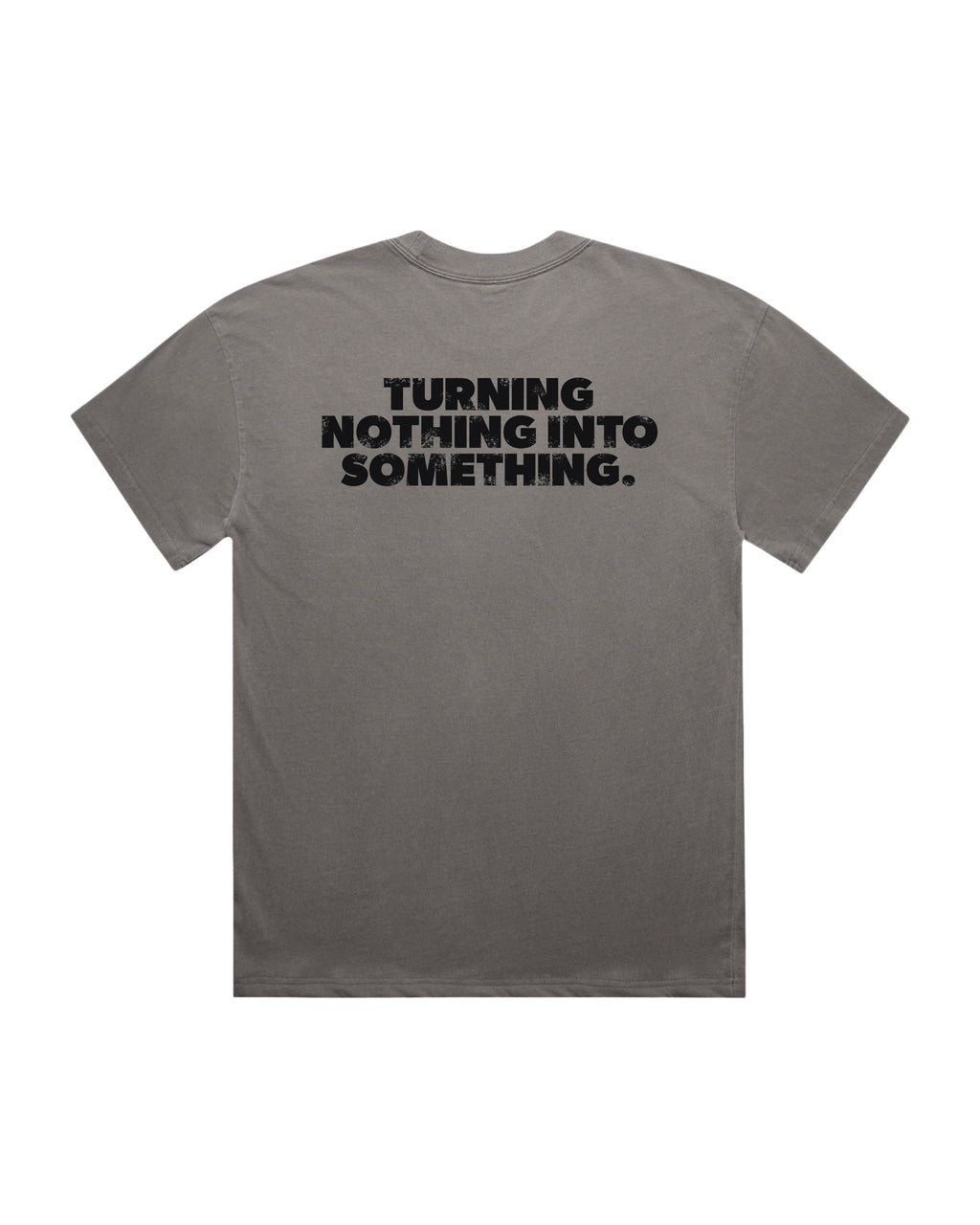 TNIS GREY AND BLACK TEE