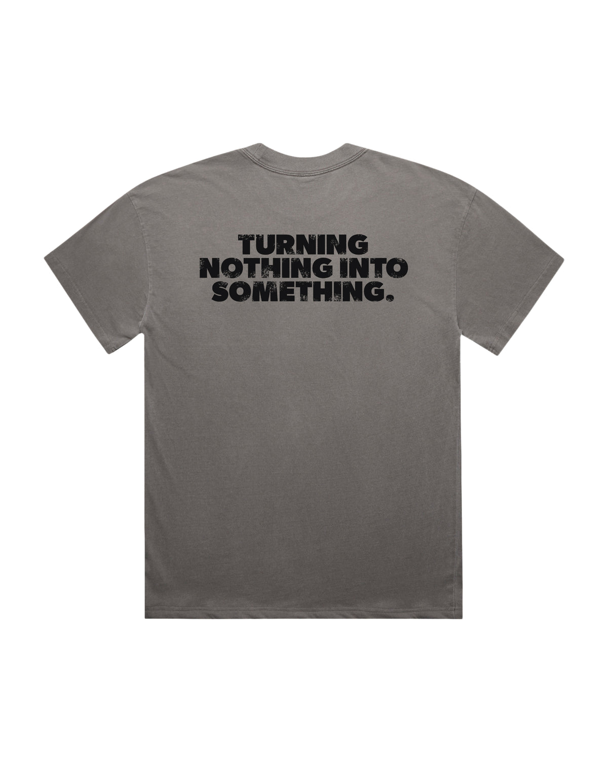 TNIS GREY AND BLACK TEE