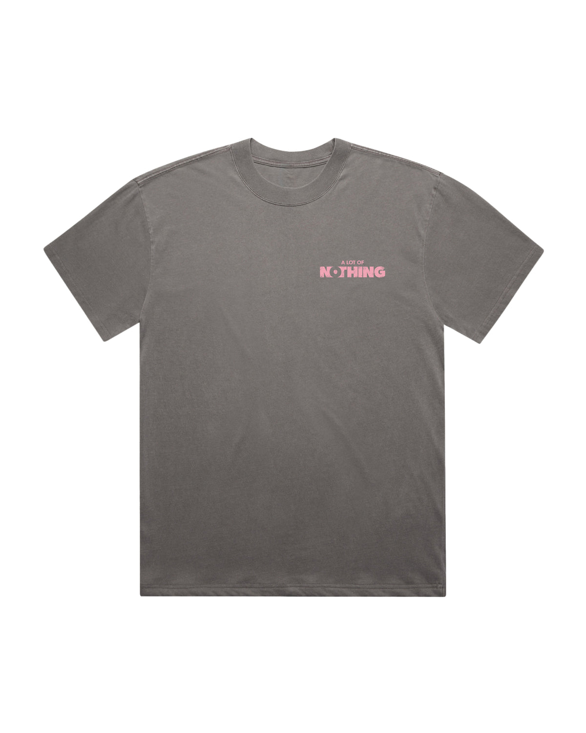 TNIS GREY AND PINK TEE