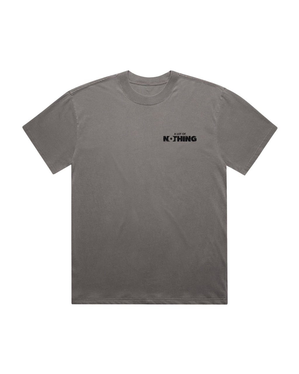 TNIS GREY AND BLACK TEE