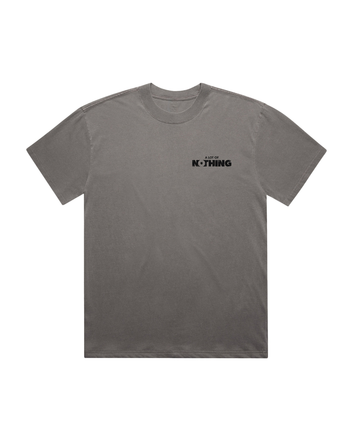 TNIS GREY AND BLACK TEE