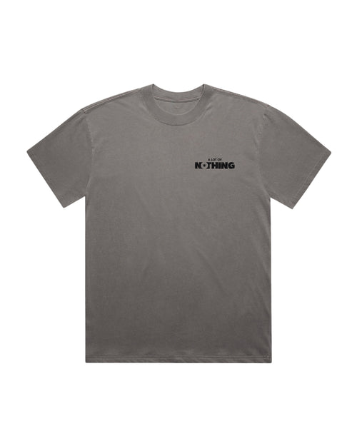 TNIS GREY AND BLACK TEE