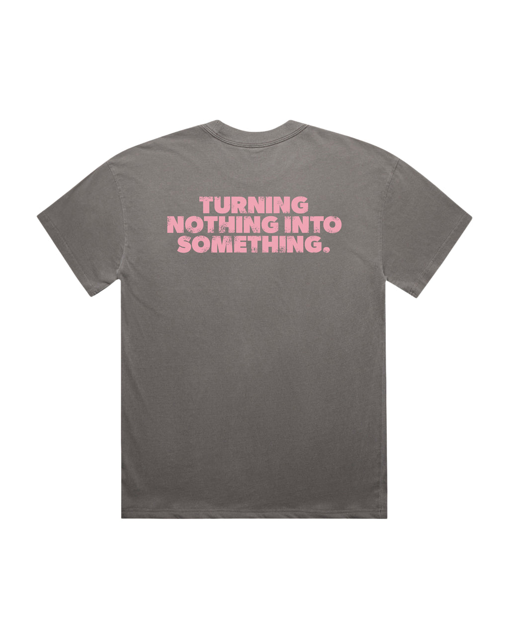 TNIS GREY AND PINK TEE