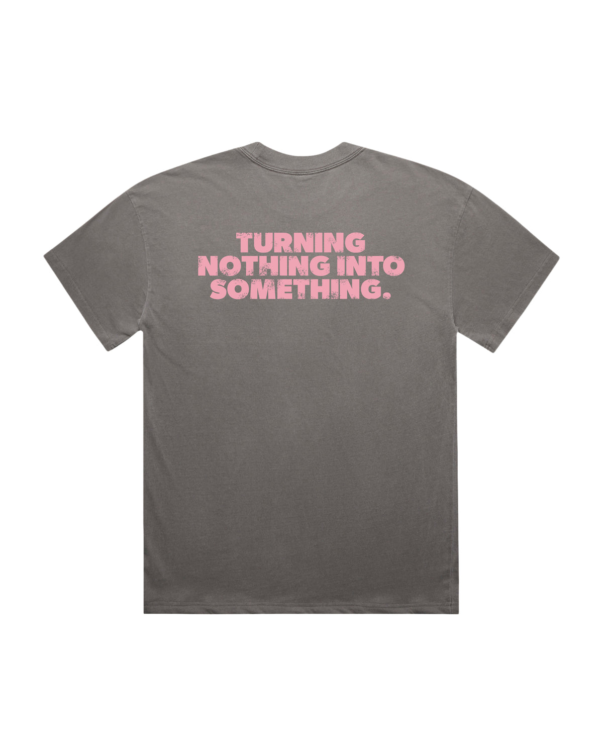TNIS GREY AND PINK TEE
